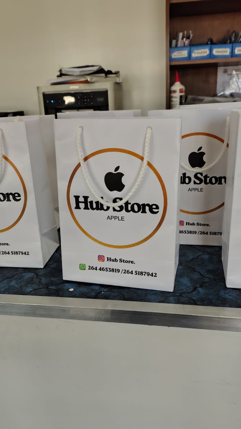 Bolsas de papel impresas con logo