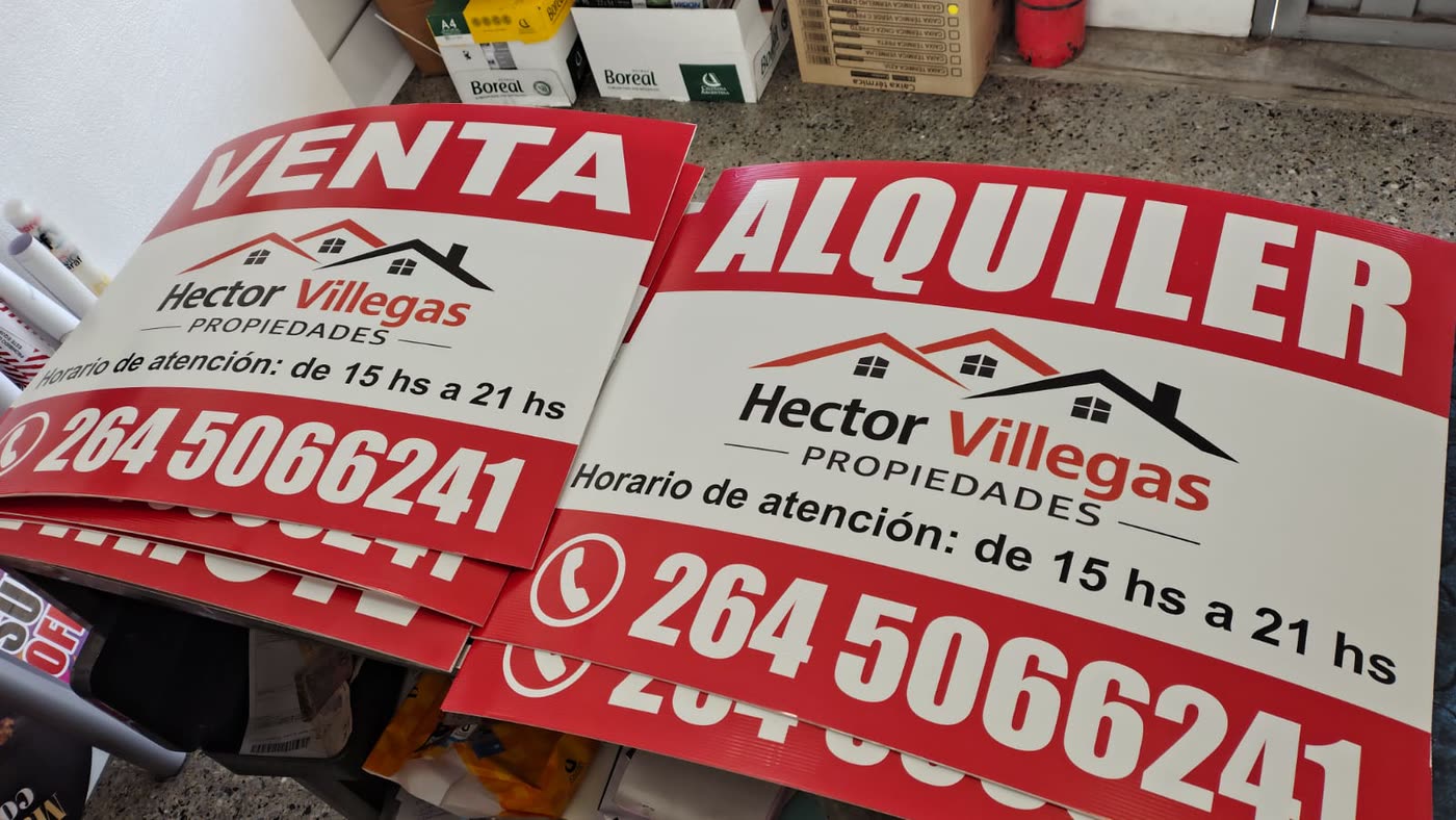 Carteles impresos